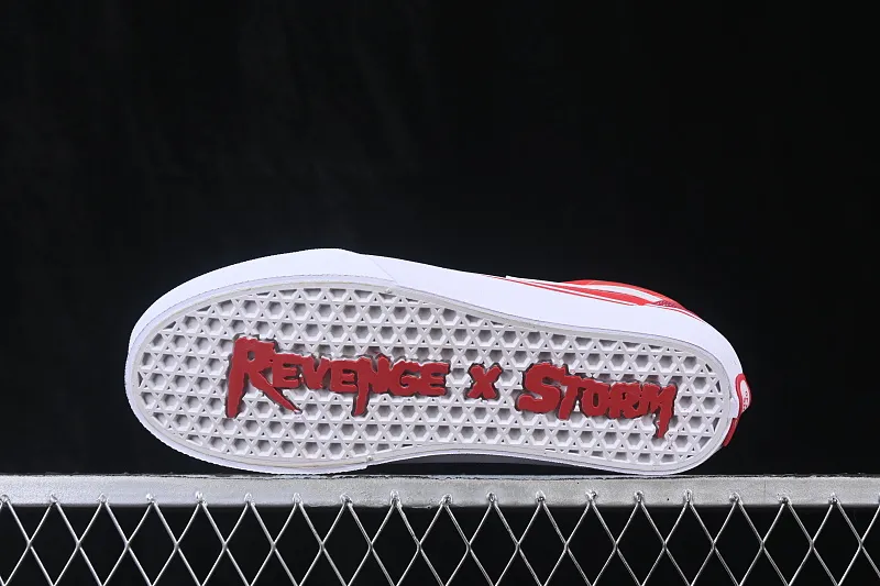 All categories Vans Vans series Vans Low Vans low-top Revenge x Storm Old Skool Lightning joint low-top casual sneakers Red Flame